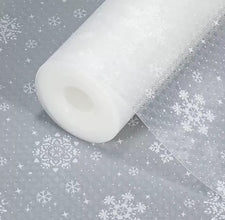 Snowflake Print Kitchen Drawer & Shelf Liner Roll (45 × 500cm) — WIMU Kitchen Nairobi — Kenya · WIMU Kitchen