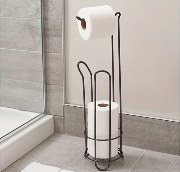 Freestanding Toilet Paper Holder with Storage — WIMU Kitchen Nairobi — Kenya · WIMU Kitchen Nairobi