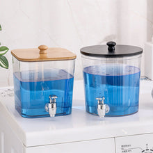 Stop the Detergent Spills – Acrylic Laundry Dispenser with Bamboo Lid & Tap — WIMU Kitchen Nairobi — Kenya · WIMU Kitchen