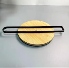Stand Out in Style: Metallic Paper Towel Holder with Bamboo Base — WIMU Kitchen Nairobi — Kenya · WIMU Kitchen