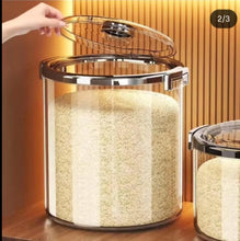 No More Rice Weevils – Airtight Acrylic Flip-Top Storage Bucket — WIMU Kitchen Nairobi — Kenya · WIMU Kitchen