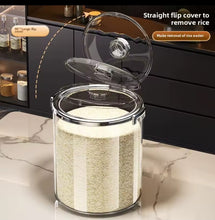 No More Rice Weevils – Airtight Acrylic Flip-Top Storage Bucket — WIMU Kitchen Nairobi — Kenya · WIMU Kitchen