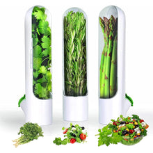 Herb & Vegetable Fresh-Keeping Cup – Transparent Fridge Storage Container With Lid — WIMU Kitchen Nairobi — Kenya · WIMU Kitchen