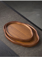 2-Piece Wooden Nesting Serving Tray Set – Decorative Coffee Table & Snack Trays — WIMU Kitchen Nairobi — Kenya · WIMU Kitchen