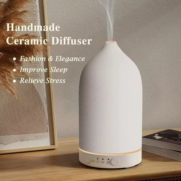 Turn Any Room Into a Calm Retreat – 160ml Ceramic Aroma Diffuser — WIMU Kitchen Nairobi — Kenya · WIMU Kitchen Nairobi