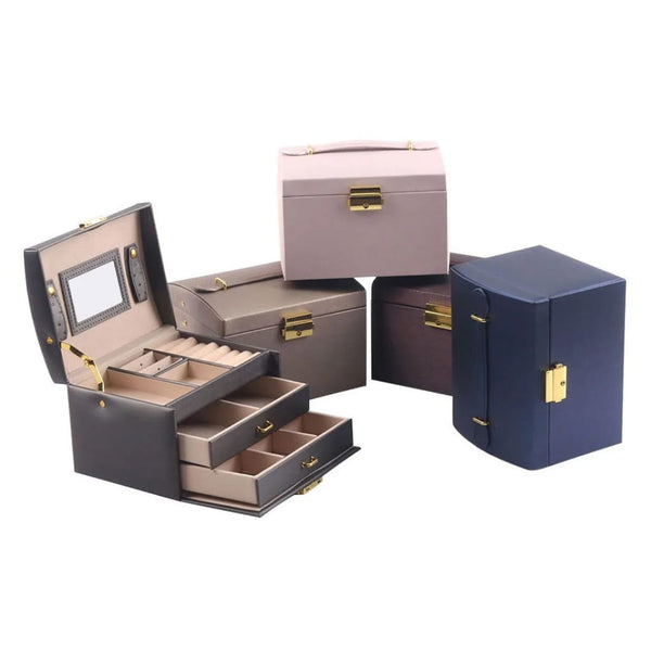 Stop Digging for Earrings – PU Leather Jewellery Box Organizer — WIMU Kitchen Nairobi — Kenya · WIMU Kitchen Nairobi