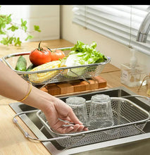 Stainless Steel Expandable Over-The-Sink Colander — WIMU Kitchen Nairobi — Kenya · WIMU Kitchen