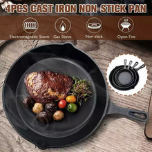 One Set, Every Meal Sorted – 4Pc Cast Iron Skillet Frying Pan Set — WIMU Kitchen Nairobi — Kenya · WIMU Kitchen