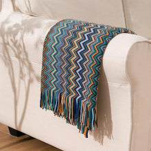 Cozy Up Any Room Instantly – Bohemian Knitted Tassel Throw Blanket — WIMU Kitchen Nairobi — Kenya · WIMU Kitchen