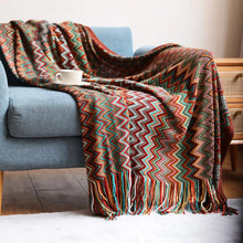 Cozy Up Any Room Instantly – Bohemian Knitted Tassel Throw Blanket — WIMU Kitchen Nairobi — Kenya · WIMU Kitchen