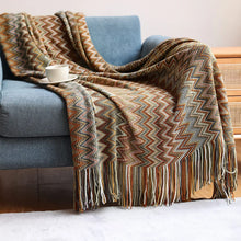 Cozy Up Any Room Instantly – Bohemian Knitted Tassel Throw Blanket — WIMU Kitchen Nairobi — Kenya · WIMU Kitchen