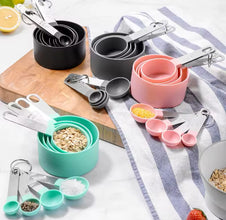 Never Guess a Recipe Again – 8pc Measuring Cups & Spoons Set — WIMU Kitchen Nairobi — Kenya · WIMU Kitchen