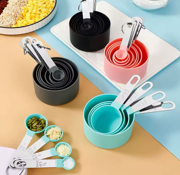 Never Guess a Recipe Again – 8pc Measuring Cups & Spoons Set — WIMU Kitchen Nairobi — Kenya · WIMU Kitchen Nairobi