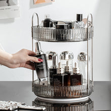 360° Rotating 2-Tier Transparent Makeup & Cosmetic Organizer for Vanity Countertops — WIMU Kitchen Nairobi — Kenya · WIMU Kitchen