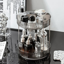 360° Rotating 2-Tier Transparent Makeup & Cosmetic Organizer for Vanity Countertops — WIMU Kitchen Nairobi — Kenya · WIMU Kitchen
