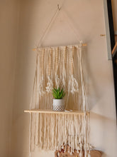 Nordic Wooden Hanging Wall Shelf with Rope - 100cm Plant & Décor Display Rack — WIMU Kitchen Nairobi — Kenya · WIMU Kitchen