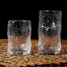 Vintage Bark Design Glass Set – 6pcs Water & Juice Glasses — Kenya · WIMU Kitchen