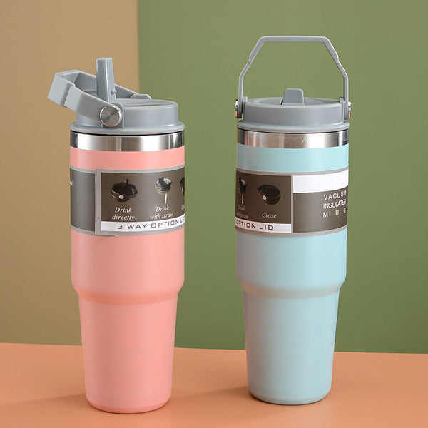 890ml Thermal coffee cup/thermos /water bottle/Themal mug with handle — Kenya · WIMU Kitchen Nairobi