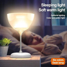 Novel wine glass bedside lamp (view 2) — Kenya · WIMU Kitchen