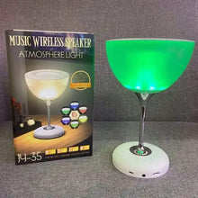 Novel wine glass bedside lamp (view 4) — Kenya · WIMU Kitchen