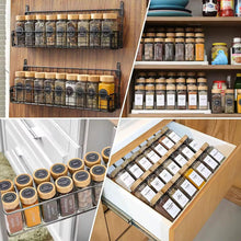 29 PCS SET GLASS STORAGE JARS WITH BAMBOO LID (view 2) — Kenya · WIMU Kitchen