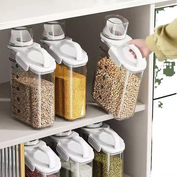 Acrylic airtight cereal storage container — Kenya · WIMU Kitchen Nairobi