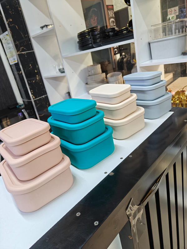 Leak proof &amp; Food grade Silicone Lunch box set — Kenya · WIMU Kitchen Nairobi