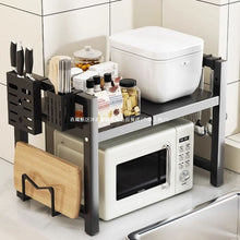 Single layer Heavy-duty Adjustable Microwave Stand (view 5) — Kenya · WIMU Kitchen