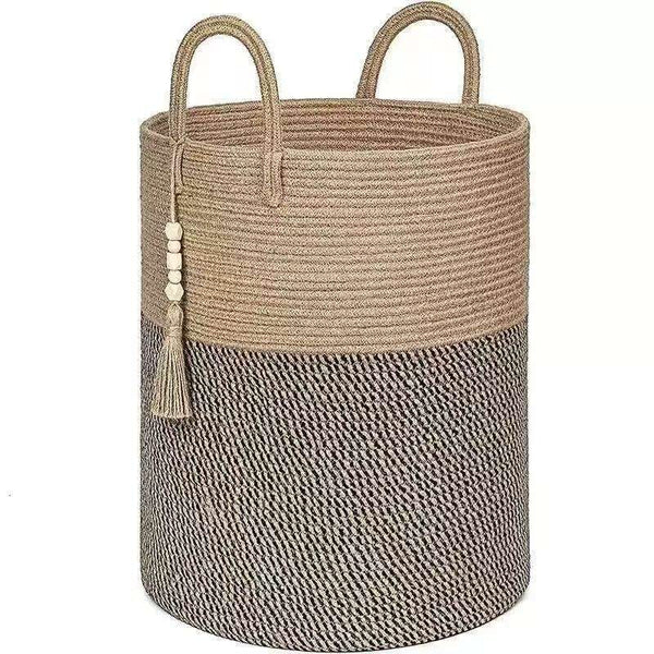 Woven Decorative Laundry / Toys Basket — Kenya · WIMU Kitchen Nairobi
