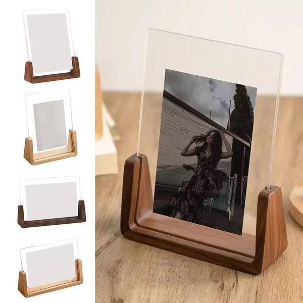 Acrylic Photo Frame with wooden base. — Kenya · WIMU Kitchen Nairobi