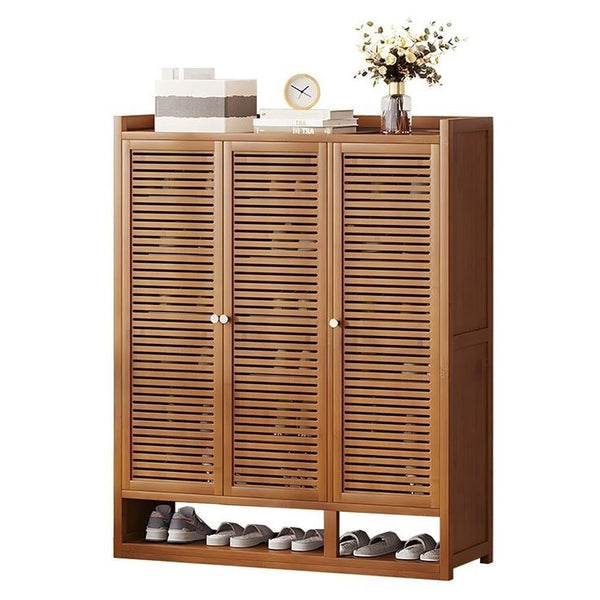 Bamboo shoe cabinet. — Kenya · WIMU Kitchen Nairobi