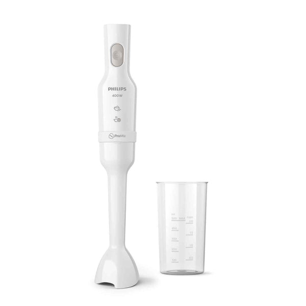 Philips Promix Hand Blender 400W - Anti-Splash Blade Guard, Slip-Free Ergonomic Grip, Transparent Mixing Tumbler — WIMU Kitchen Nairobi — Kenya · WIMU Kitchen Nairobi