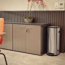 20 Litre Stainless Steel Octagonal Foot Pedal Step Bin with Scotch Brite Finish — WIMU Kitchen Nairobi — Kenya · WIMU Kitchen
