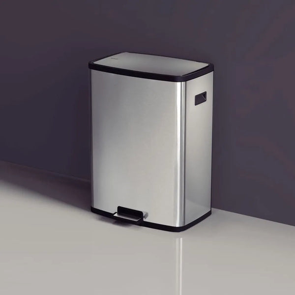 45 Litre Stainless Steel Foot Pedal Step Bin with Removable Inner Bucket — WIMU Kitchen Nairobi — Kenya · WIMU Kitchen Nairobi