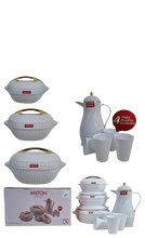 Redberry Premium Range Plastic Designer Hotpot Milton Oyster Combo Set 8 Pcs – 1000/1500/2500ml Hotpots + 1000ml Flask + 4 Plastic Glasses — Kenya · WIMU Kitchen