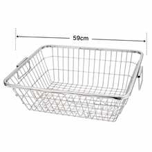 Divine Touch Stainless Steel Kitchen Square Basket — Kenya · WIMU Kitchen