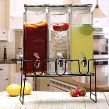 Tripple Glass Juice dispensers — Kenya · WIMU Kitchen