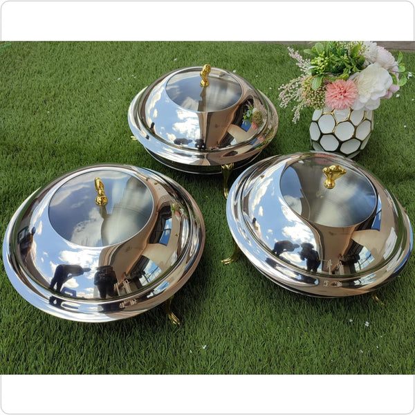 Crown Stainless steel Chafing Dish — Kenya · WIMU Kitchen Nairobi