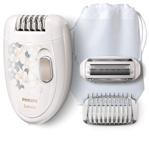 Philips Satinelle Epilator - Removes Hair from the Root as Short as 0.5mm, Washable Head, 2 Speed Settings — WIMU Kitchen Nairobi — Kenya · WIMU Kitchen Nairobi