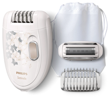 Philips Satinelle Epilator - Removes Hair from the Root as Short as 0.5mm, Washable Head, 2 Speed Settings — WIMU Kitchen Nairobi — Kenya · WIMU Kitchen