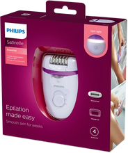 Philips Satinelle Epilator with Opti-Light & 4 Accessories - Removes Hair from the Root as Short as 0.5mm, Washable Head — WIMU Kitchen Nairobi — Kenya · WIMU Kitchen