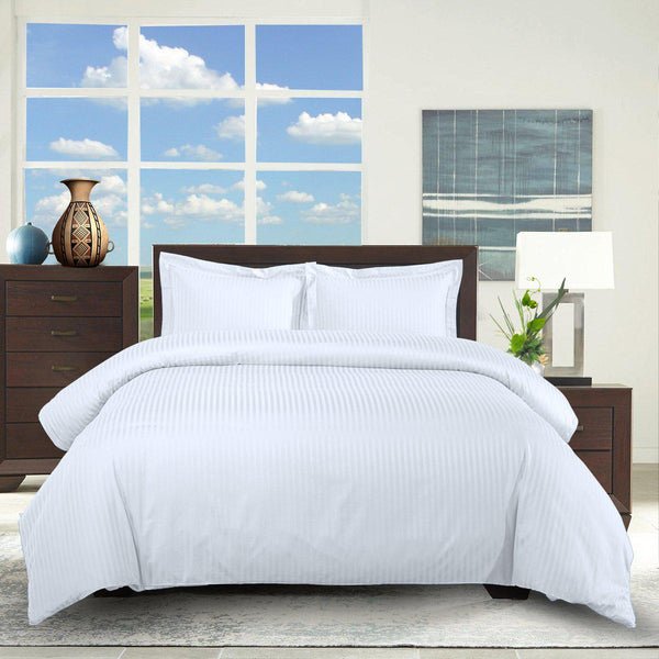 100% Cotton Duvet & Quilt Cover Set – Striped, Available in 220x240cm & 220x260cm — Kenya · WIMU Kitchen Nairobi