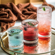 Danny Home Ribbed Glass Cups Set — Kenya · WIMU Kitchen