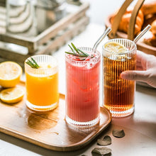 Danny Home Ribbed Glass Cups Set — Kenya · WIMU Kitchen