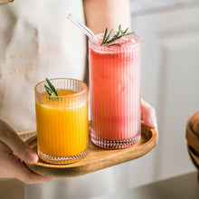 Danny Home Ribbed Glass Cups Set — Kenya · WIMU Kitchen