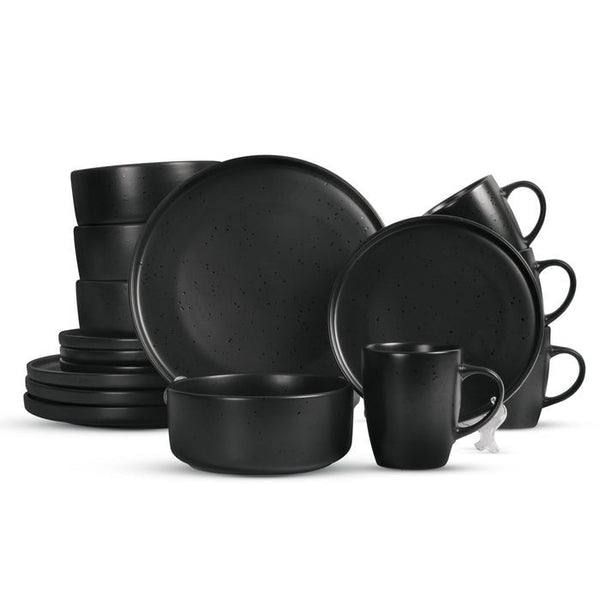 Five-Star Table, Zero Fuss: 24pcs Black Gold Porcelain Dinner Set — WIMU Kitchen Nairobi — Kenya · WIMU Kitchen Nairobi