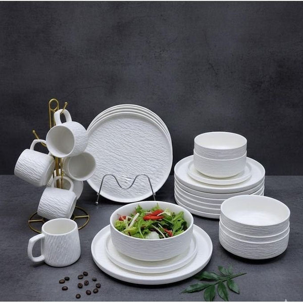 No More Mismatched Plates: 24-Piece Ceramic Dinner Set for 6 — WIMU Kitchen Nairobi — Kenya · WIMU Kitchen Nairobi