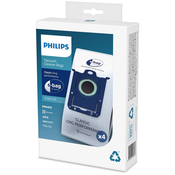 Philips S-Bag Classic Long Performance Vacuum Cleaner Dust Bags - Fits FC8220 to FC9199 Series Models — WIMU Kitchen Nairobi — Kenya · WIMU Kitchen Nairobi