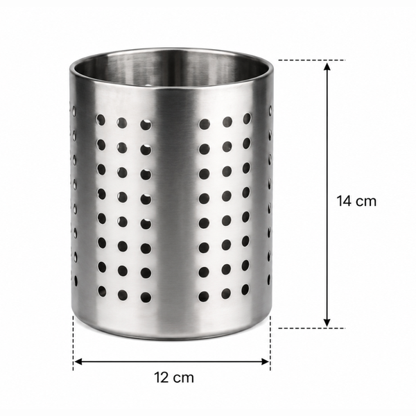 Divine Touch Stainless Steel Cutlery Holder — Kenya · WIMU Kitchen Nairobi