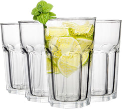 Drinking Water Glasses Set of 6 | Tumbler Water Glass Cups for Everyday 430ml (view 2) — Kenya · WIMU Kitchen